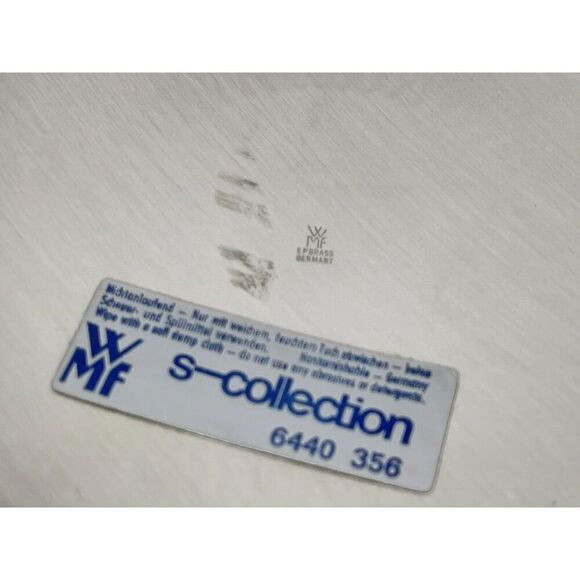 Silver Plated Bowl WMF Sigrid Kupetz Engraved Mid Century MCM Vintage 9.25” - Picture 9 of 9